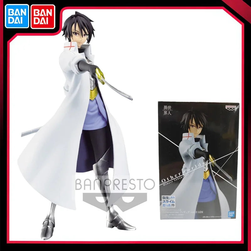 Bandai Original Banpresto That Time I Got Reincarnated As A Slime Otherworlder 13 Sakaguchi Hinata Action Figure Model Dolls Toy