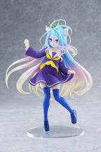 18.9cm Anime No Game No Life Figure Shiro Figure Cat Ear School Uniform Ver Figure Toy Gift Collection Aciton Figure PVC