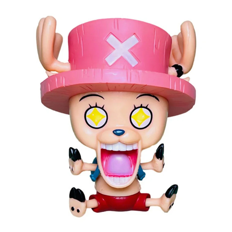 One Piece Anime Sitting Handsome Luffy Handsome PVC Model Blind Box Jobasolon Handsome Decoration Anime Periphery