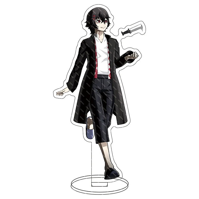 Anime Tokyo Ghoul Acrylic Stand Kaneki Ken Figures Miniatures Manga Figurines Garage Kits Model Toys GK Ornaments Decoration