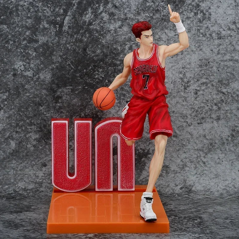 SLAM DUNK Figure Kaede Rukawa Sakuragi Hanamichi  Hisashi Mitsui 5pcs Collection Anime Doll Action Figurines Gift Anime Kid Toy