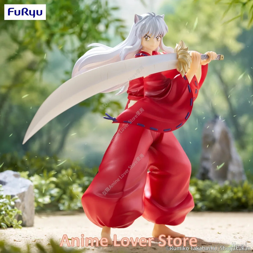 IN STOCK Original FURYU Trio-Try-iT Figure Inuyasha Sesshoumaru Anime Figure Collectible Model Ornaments