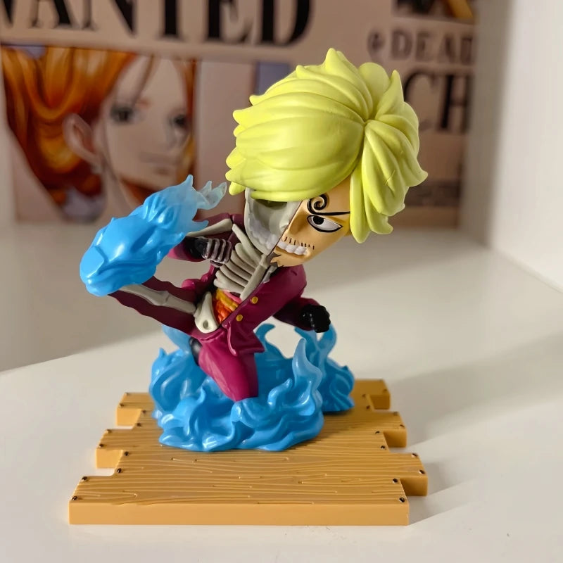 Hot Selling Original One Piece Blind Box The Battle Of Ghost Island Series Half Skull Anime Peripheral Action Figures Model Gift