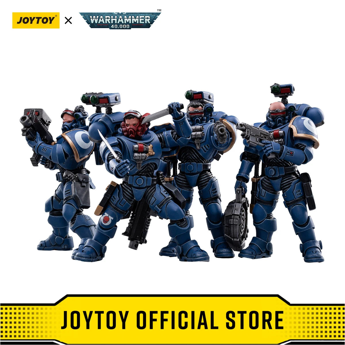 JOYTOY Warhammer 40k 1/18 Action Figures Anime Ultramarines Incursors