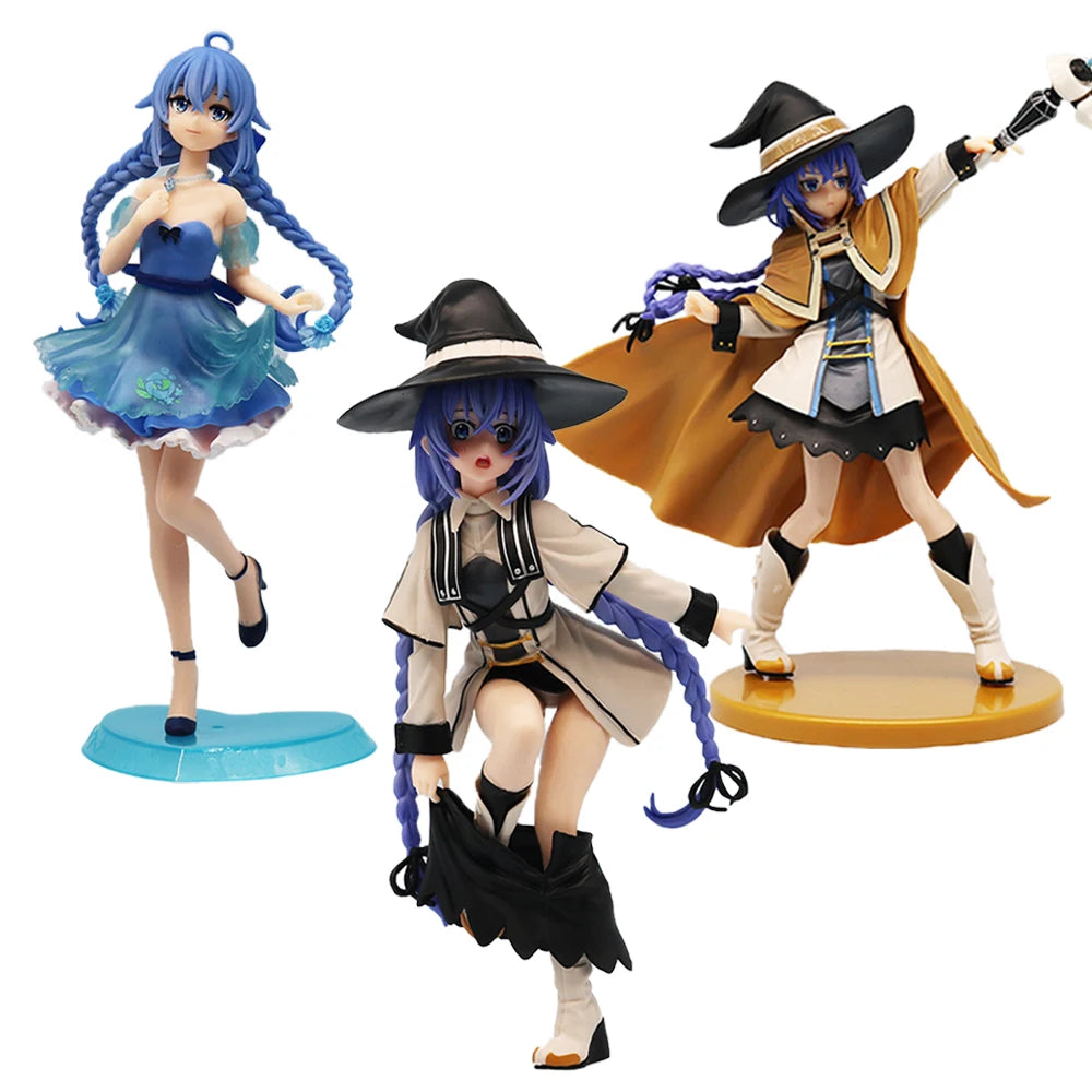 Magician Roxy Migurdia Action Figure Mushoku Tensei：Jobless Reincarnation Anime Figure PVC Adult Collection Model Doll Toys