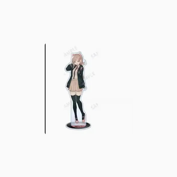 Anime Danganronpa: Trigger Happy Havoc Kirigiri Kyoko Enoshima Junko Acrylic Stand Figure Model Plate Cosplay Desktop Decor