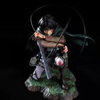 High-Quality Attack On Titan Action Figure Levi Blood Battle Model Anime Collectible Birthday Gift Anime Themed Toys & Hobbies