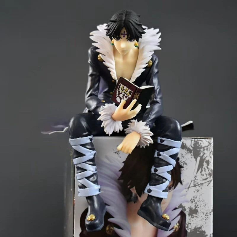 13cm Hunter×Hunter Anime Figure Kurapika Action Figure Chrollo Illumi Hisoka Figurine Collection Noodle Stopper Model Toys Gifts