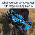 Cada 1667Pcs Remote Control Super Drift Racing Car Building Blocks City RC Extreme Sports Vehicle Bricks Toys For Kids