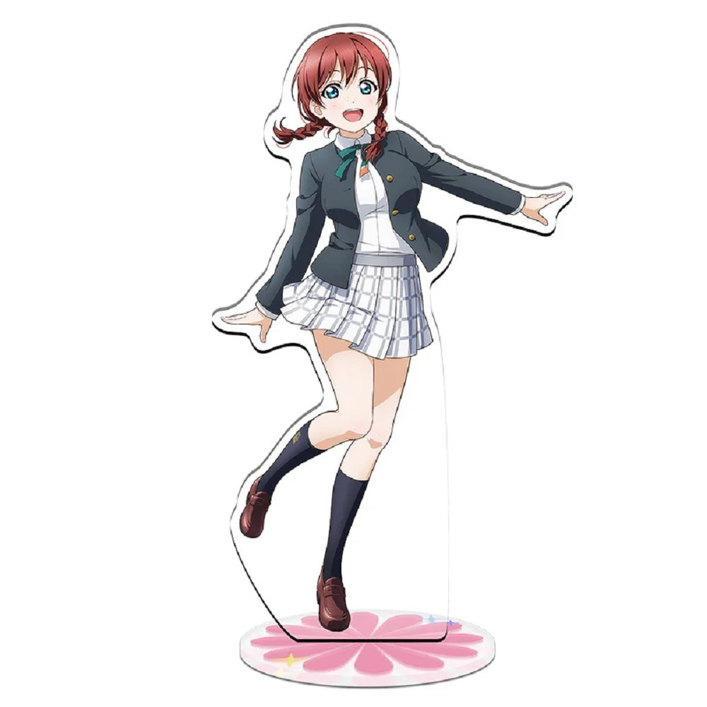 Anime Love Live! Lovelive School Acrylic Stand Model Cosplay Characters Idol Minami Kotori Nico Eli Rin Umi Maki Sign Props Gift