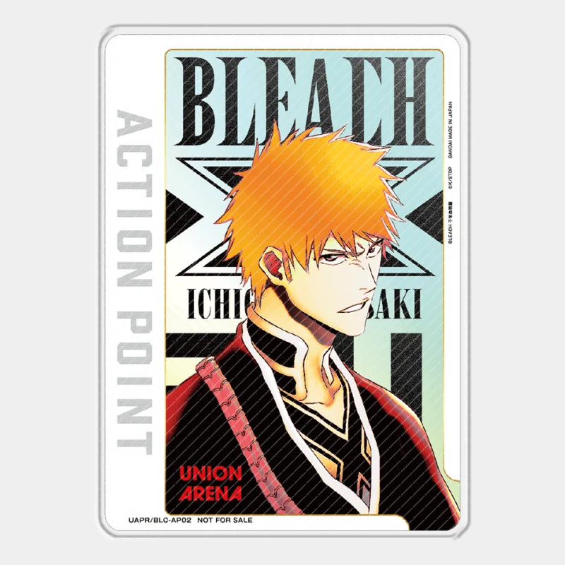 UA Bleach Thousand-Year Blood War Acrylic Card Toushirou Kurosaki Ichigo Kuchiki Rukia Nodt Cards Anime Game Collection Toy Gift