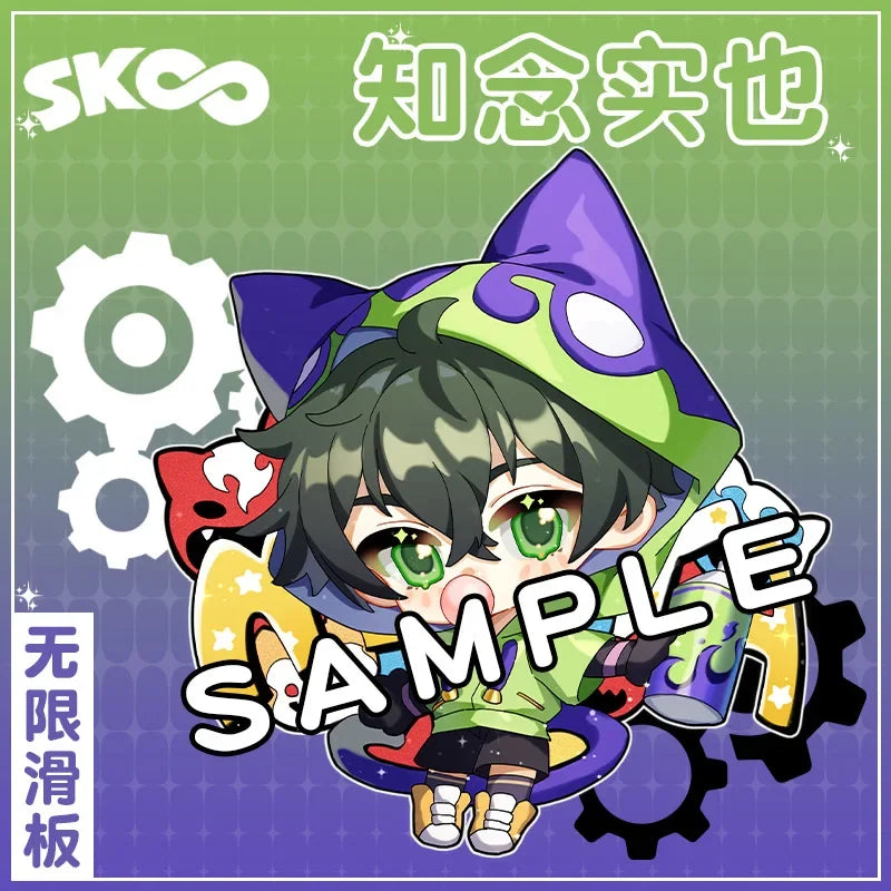 SK8 the Infinity Anime Keychains, Cosplay Figure, Reki Kyan, Langa, Hasegawa, Miya, Cheery Blossom Key Ring, Fans Collection, Pr