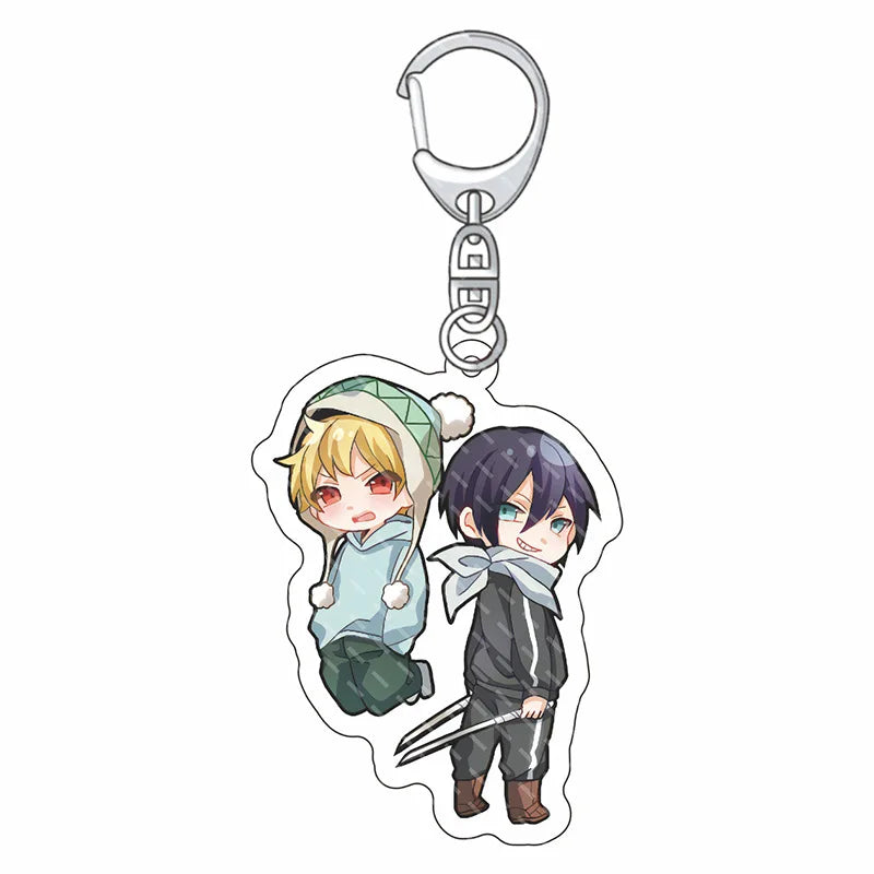 Anime Noragami Stray God Yato Yukine Iki Hiyori Acrylic Stand Figure Model Plate Holder Cake Topper Gift