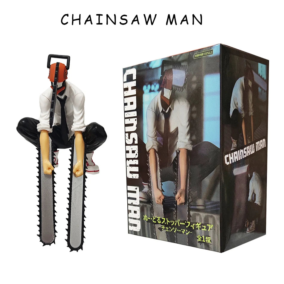 Hot Chainsaw Man Denji Anime Figure Denji/Power Action Figure 1560 Chainsaw Man Denji Figurine Adult Collectible Model Doll Toy