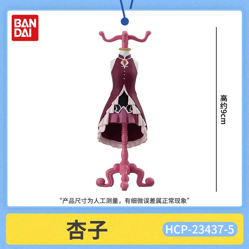 Genuine Bandai Mahou Shoujo Madoka Magika Anime Figure Model Kawaii Mini Clothes Hanger Shaped Desktop Decor Collect Toys Gifts