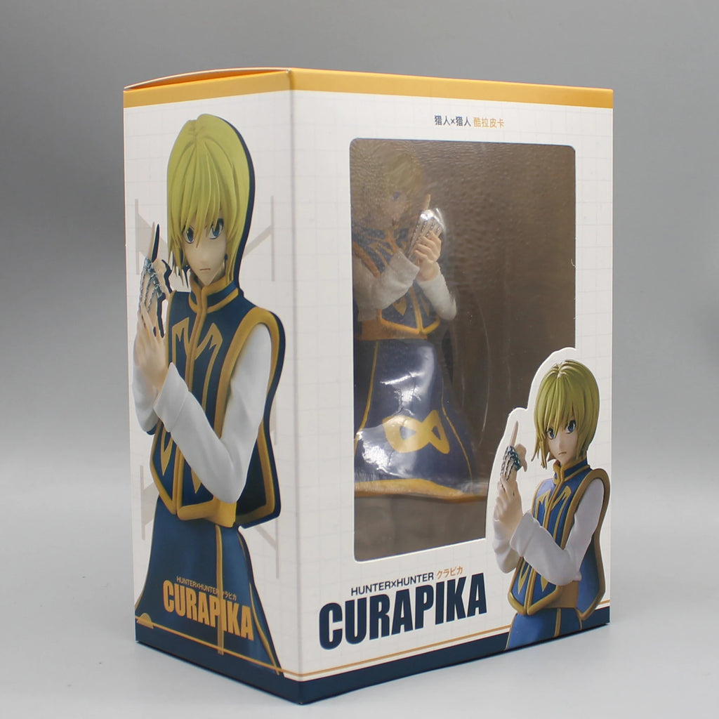 KURAPIKA Action Figure HUNTERxHUNTER 18cm Figurine Collectible Model Doll KILLUA GON FREECSS Desk Decoration Kids Birthday Gifts