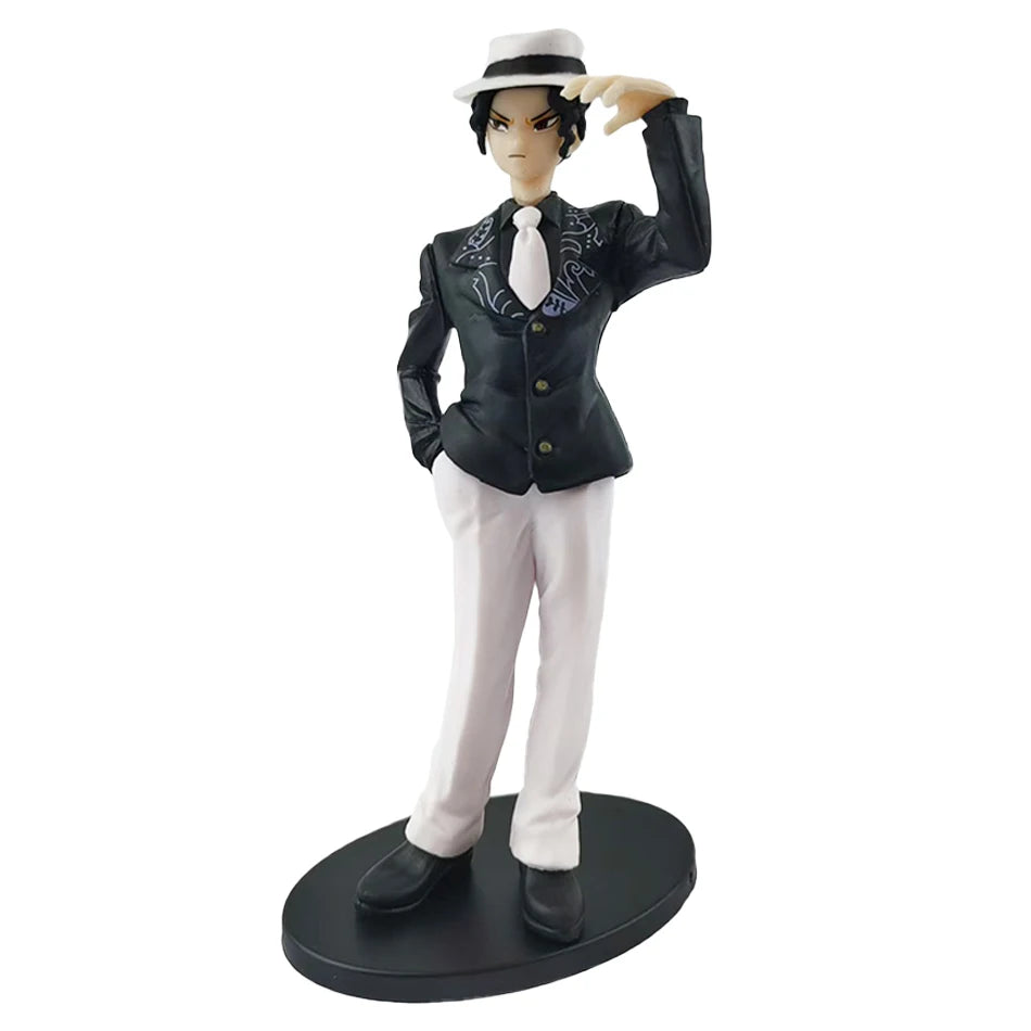 Demon Slayer Anime Action Figure - Kamado Tanjirou with Agatsuma Zenitsu And Nezuko PVC Model Toys Kimetsu No Yaiba Warriors