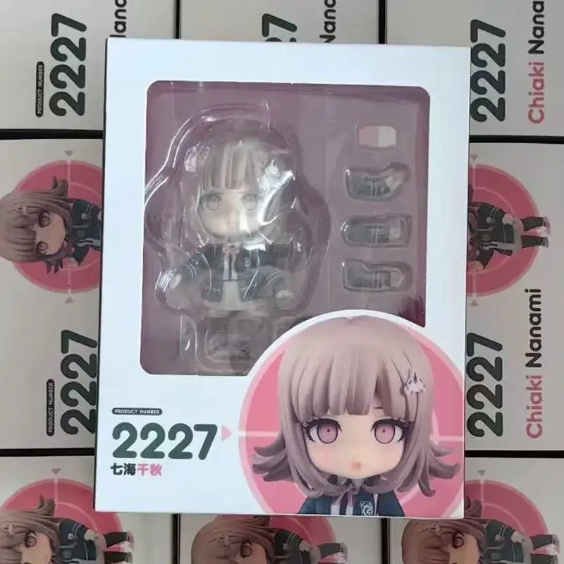 #2227 Danganronpa 1.2 Reload Nanami Chiaki 2625# Kirigiri Kyoko Anime Girl Figure Pvc Collection Movable Model Doll Set Toy Gift