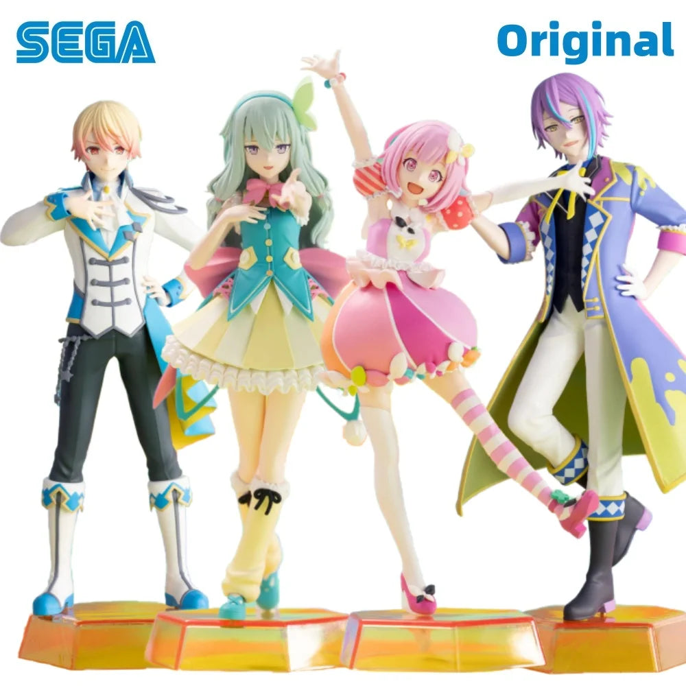 Sega HATSUNE MIKU COLORFUL STAGE Anime Project Sekai TENMA TSUKASA & Otori Emu & Kusanagi Nene & Kamishiro Rui Original Figures