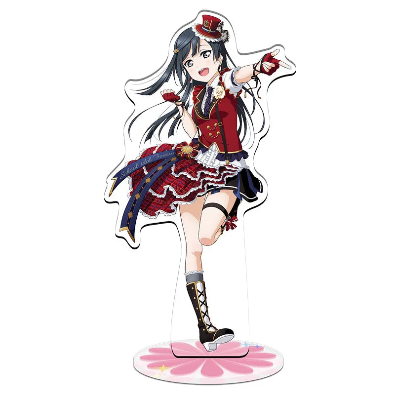 Anime Love Live! Lovelive School Acrylic Stand Model Cosplay Characters Idol Minami Kotori Nico Eli Rin Umi Maki Sign Props Gift