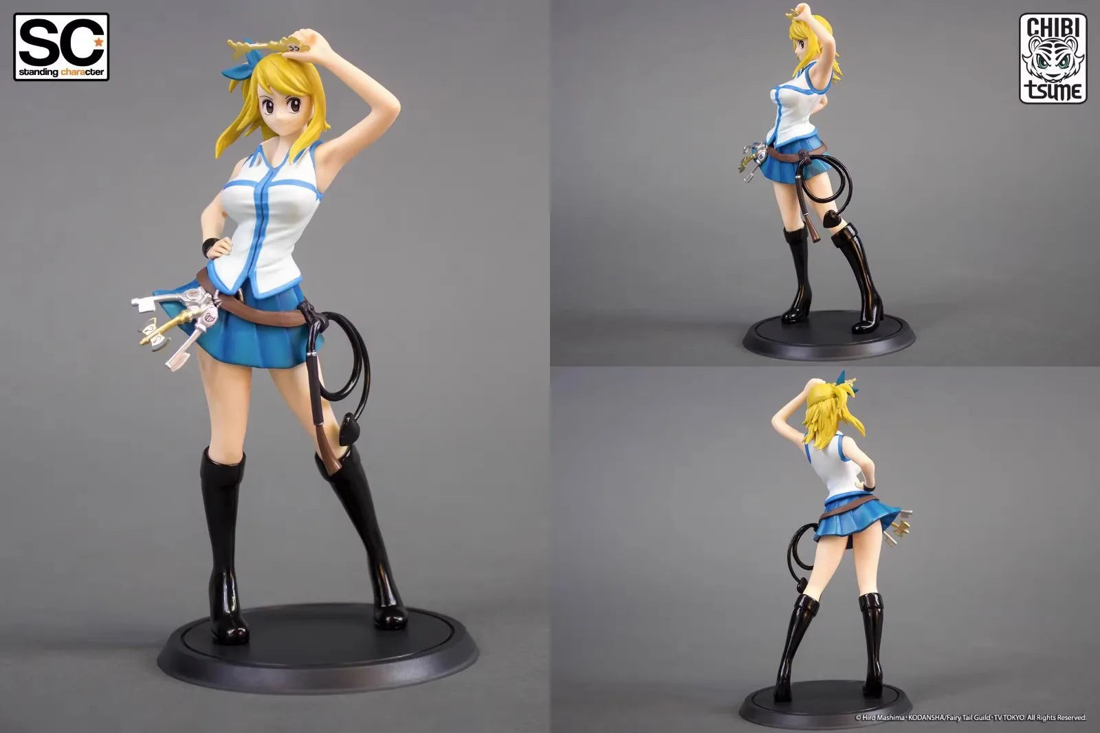 16CM Anime FAIRY TAIL Figure Gray Fullbuster Etherious Natsu Dragneel Set of Stand Posture Model Toy Doll Collection Gifts