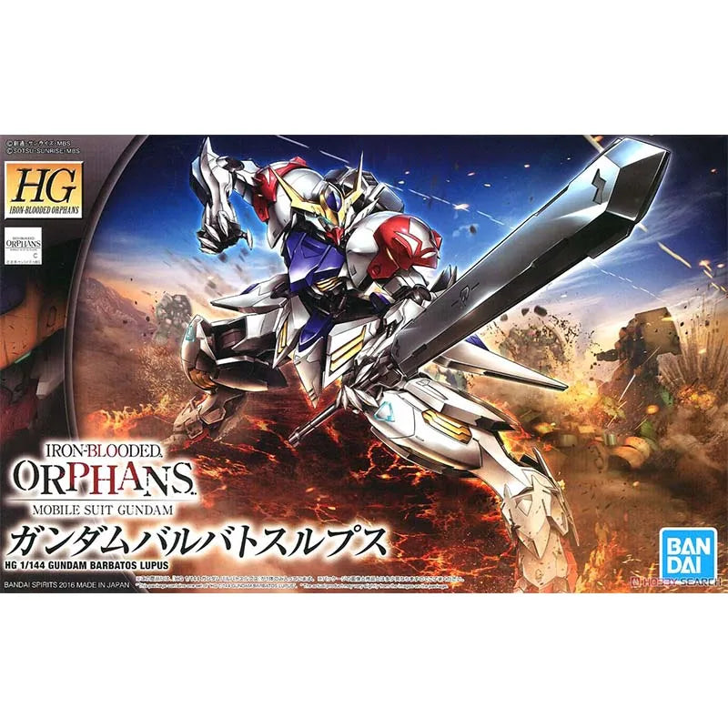 Bandai Gundam Model Kit HG IBO Bae Barbatos Lupus Rex Gusion Rebake Flauros Ryusei Go Kimaris Vidar Gunpla Anime Action Figures