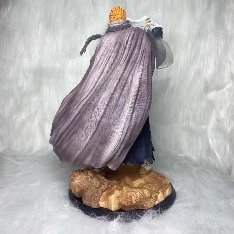 Bleach Anime Figure Thousand Year Blood Battle Kurosaki Ichigo Voided Moon Cutting Model Mighty Ornament Dollar Statue Boys Gift