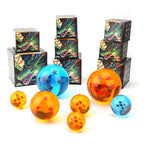 3.5-7.6CM Anime Dragon Ball Crystal Ball Z Star 1-7 Resin Dragonbead Cosplay Props Desktop Decoration Children Toys Gifts