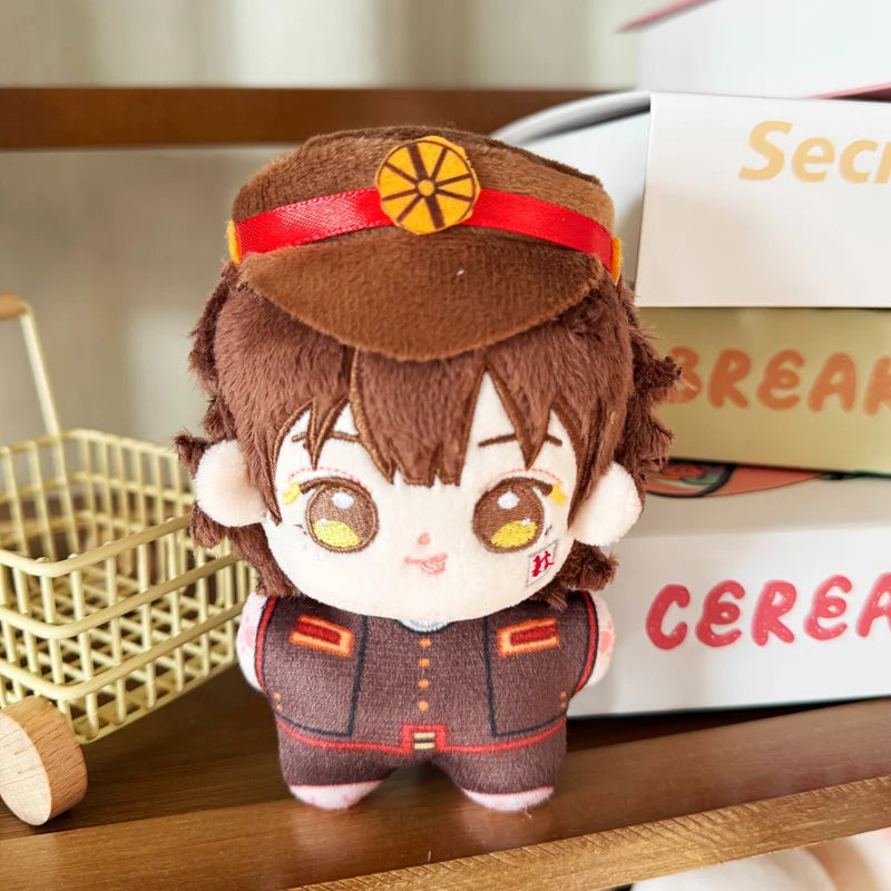 10CM Cartoon Animation Toilet-bound Hanako-kun Anime Peripheral Dolls Hanako Minamoto Kou Mitsuba Figure Stuffed Toys Fans Gift