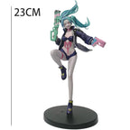 Four Anime Figure Cyberpunk Lucy Rebecca David Martinez Johnny Silverhand Action Figure Toys