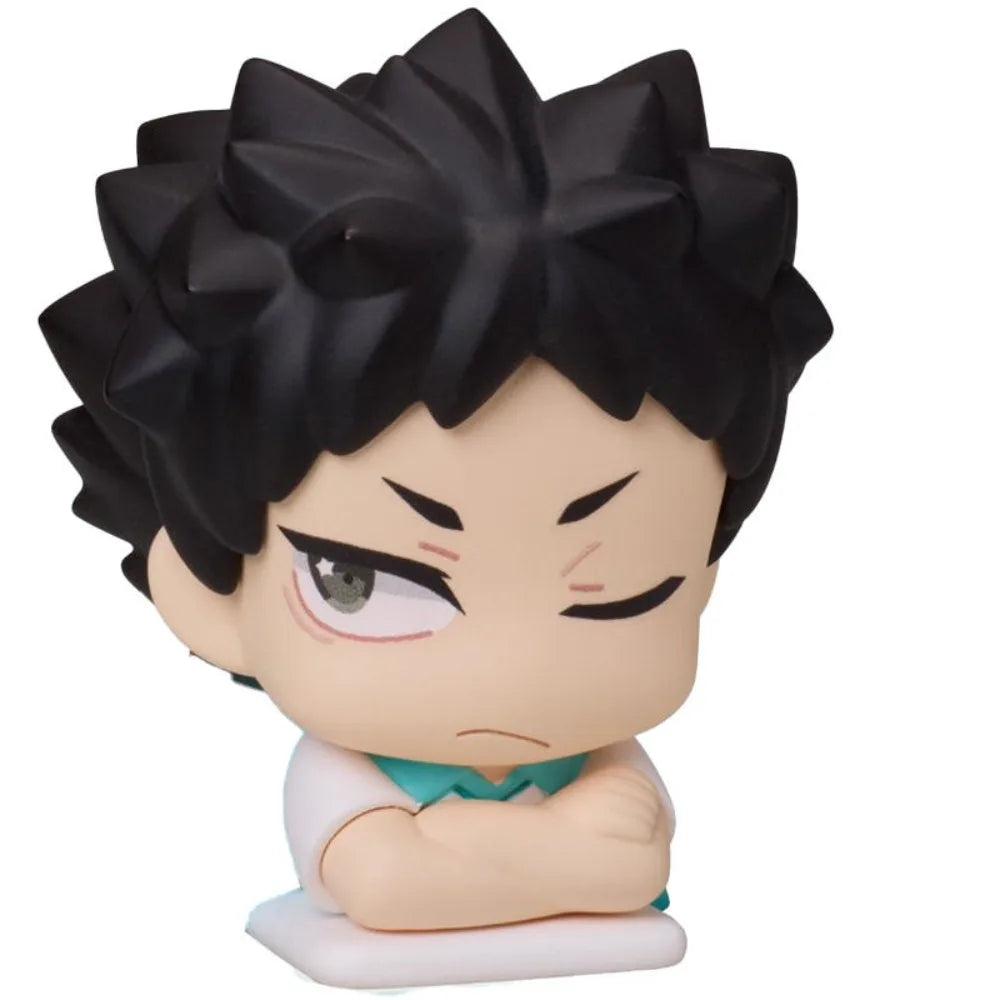 Anime Haikyuu Gashapon Toys Sleep Styling Vol.2 Oikawa Tooru Ushijima Wakatoshi Akaashi Keiji Cute Figure Model Dolls Gifts