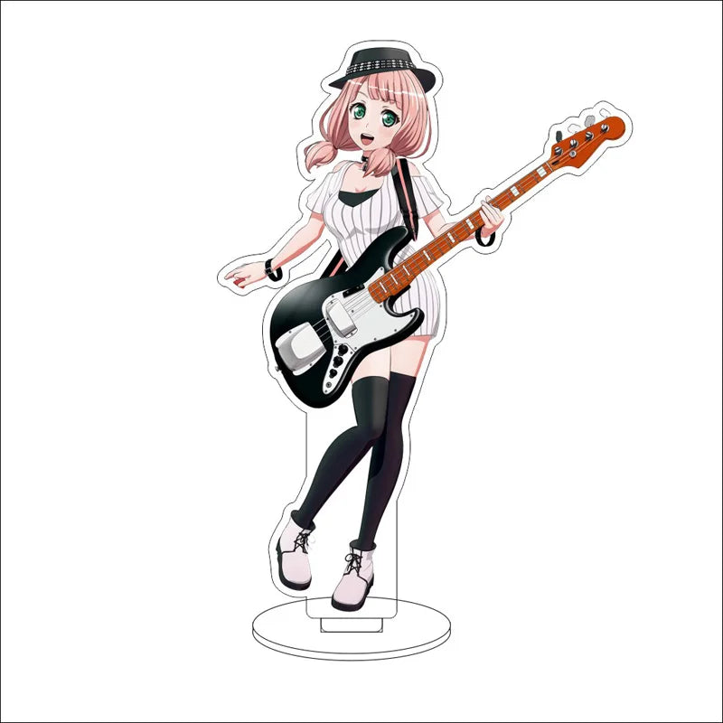 Anime BanG Dream! Acrylic Stand Ornaments Taki Shiina Rui Yashio Rei Wakana Kokoro Tsurumaki Figure Stand Halloween Gifts
