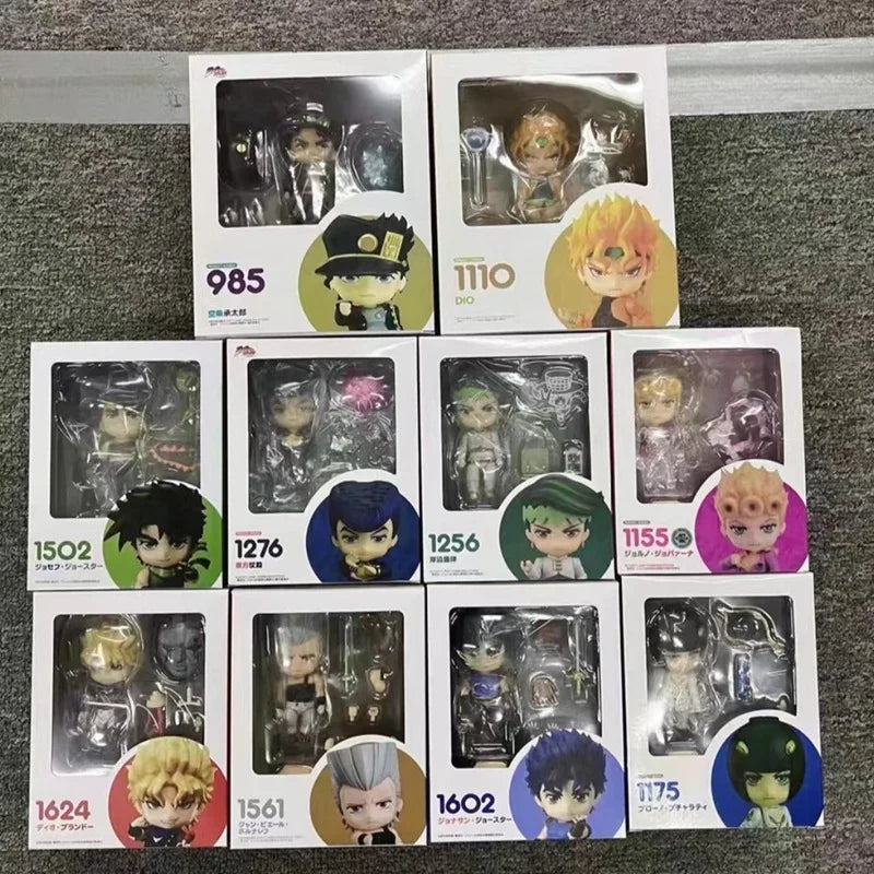 Anime Jojo's Bizarre Adventure Guido Mista Risotto Nero Q Version Action Figure Pvc Toy Model doll Toys Gift