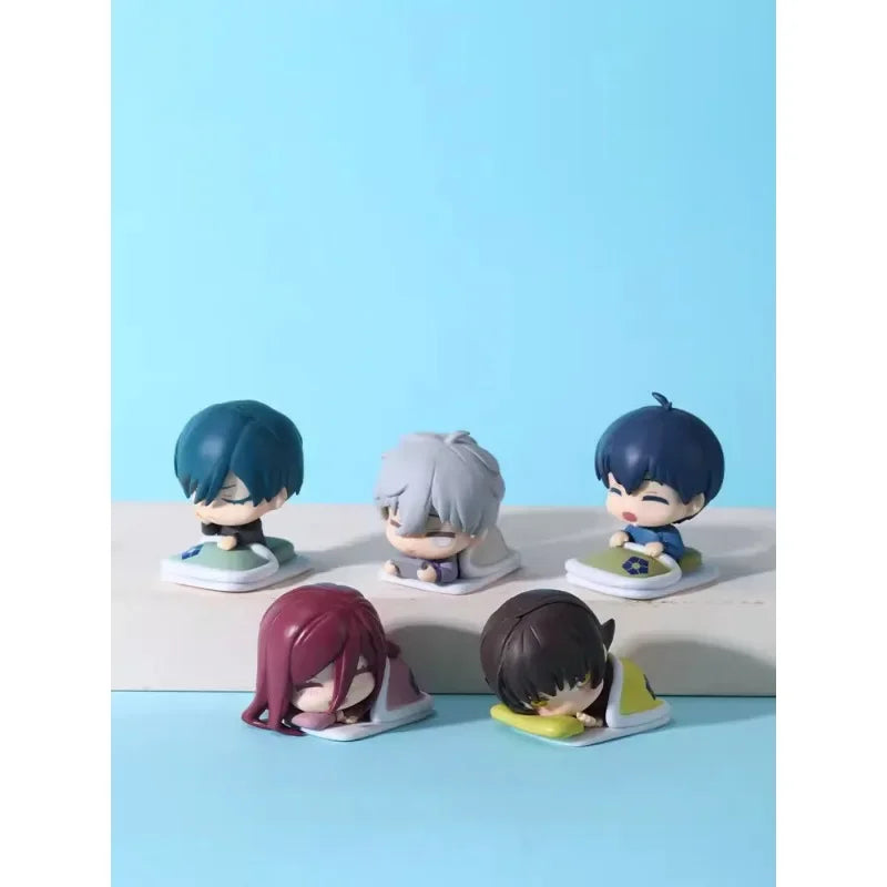 BLUE LOCK Sleep version Second Generation Isagi Yoichi Bachira Meguru Chigiri Hyoma Nagi Seishiro Itoshi Figure Model Dolls Toys
