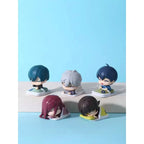 BLUE LOCK Sleep version Second Generation Isagi Yoichi Bachira Meguru Chigiri Hyoma Nagi Seishiro Itoshi Figure Model Dolls Toys