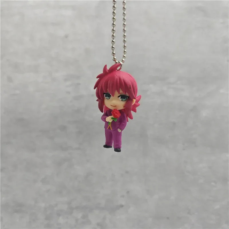 BANDAI Original YuYu Hakusho Gashapon Toys Yuusuke Urameshi Kurama Hiei Koenma Anime Action Figures Capsule Toys Kids Gift