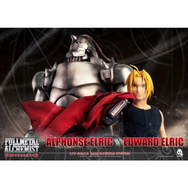 Threezero Original FigZero Series FULLMETAL ALCHEMIST Anime Action Figure Model Toys Collectible Model Ornaments Gifts for Boys
