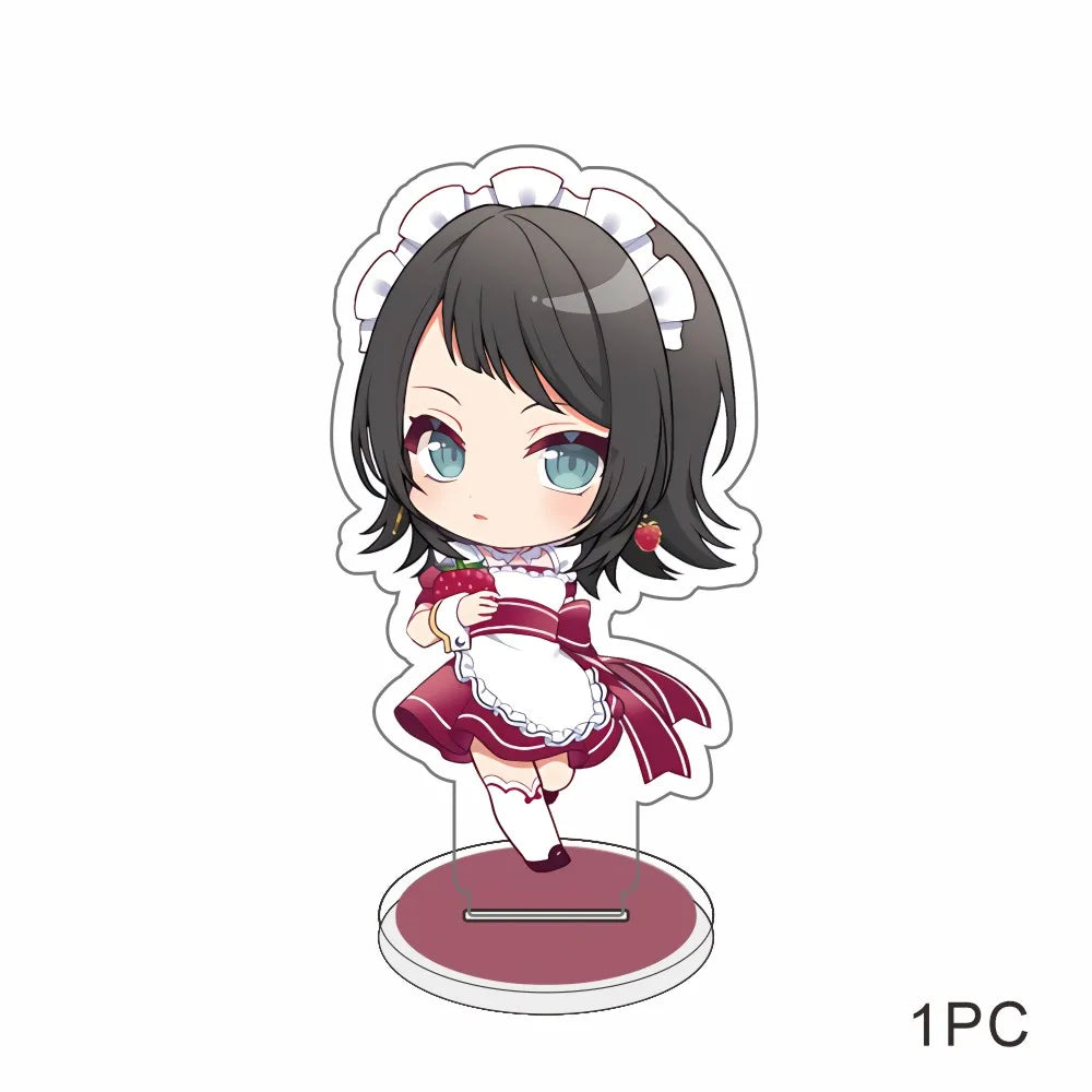 BanG Dream!  Anime Acrylic Figures Stand Model Friends Keychain Fans Gifts Sakiko Soyo Display Keychain Ornaments Sweet Girl