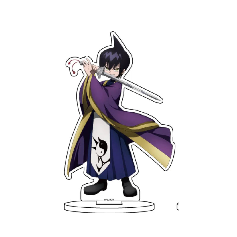 Anime Figure SHAMAN KING Standing Model Plate Desk Decor Standing Gift Tachikawa Kei Acrylic Stand Model Plate Cosplay Toy