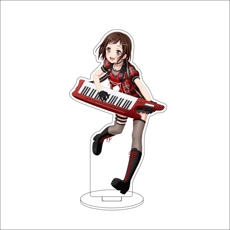 Anime BanG Dream! Acrylic Stand Ornaments Taki Shiina Rui Yashio Rei Wakana Kokoro Tsurumaki Figure Stand Halloween Gifts