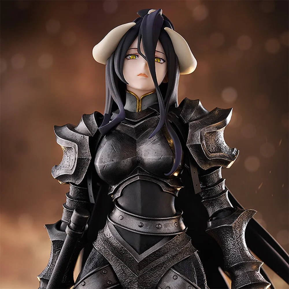 100% Original Good Smile Company Pop Up Parade Overlord Albedo Armor Ver. L Collection Series Anime Figure Model Toys