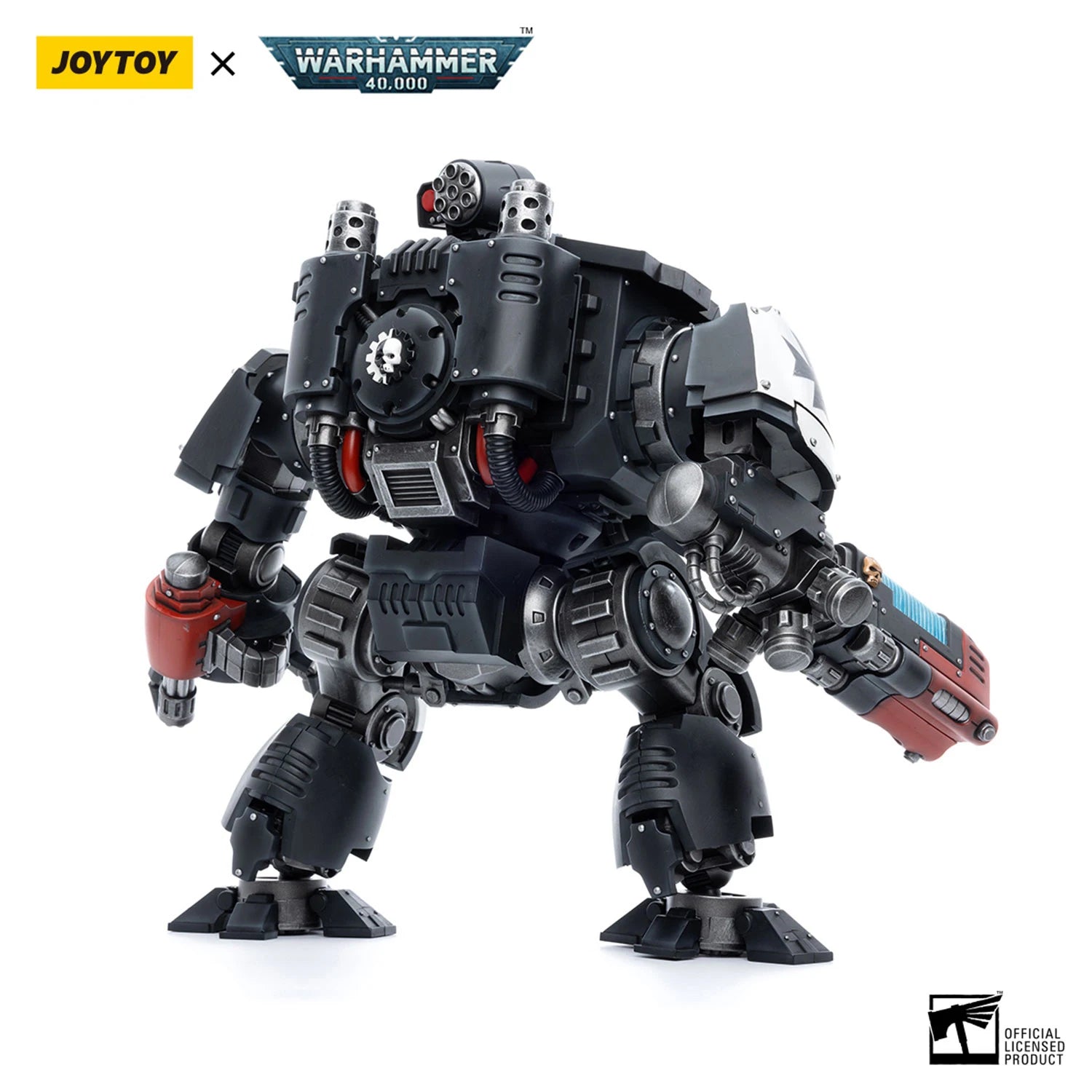 JOYTOY Warhammer 1/18 Action Figures Mecha Black Templars Redemptor Dreadnought