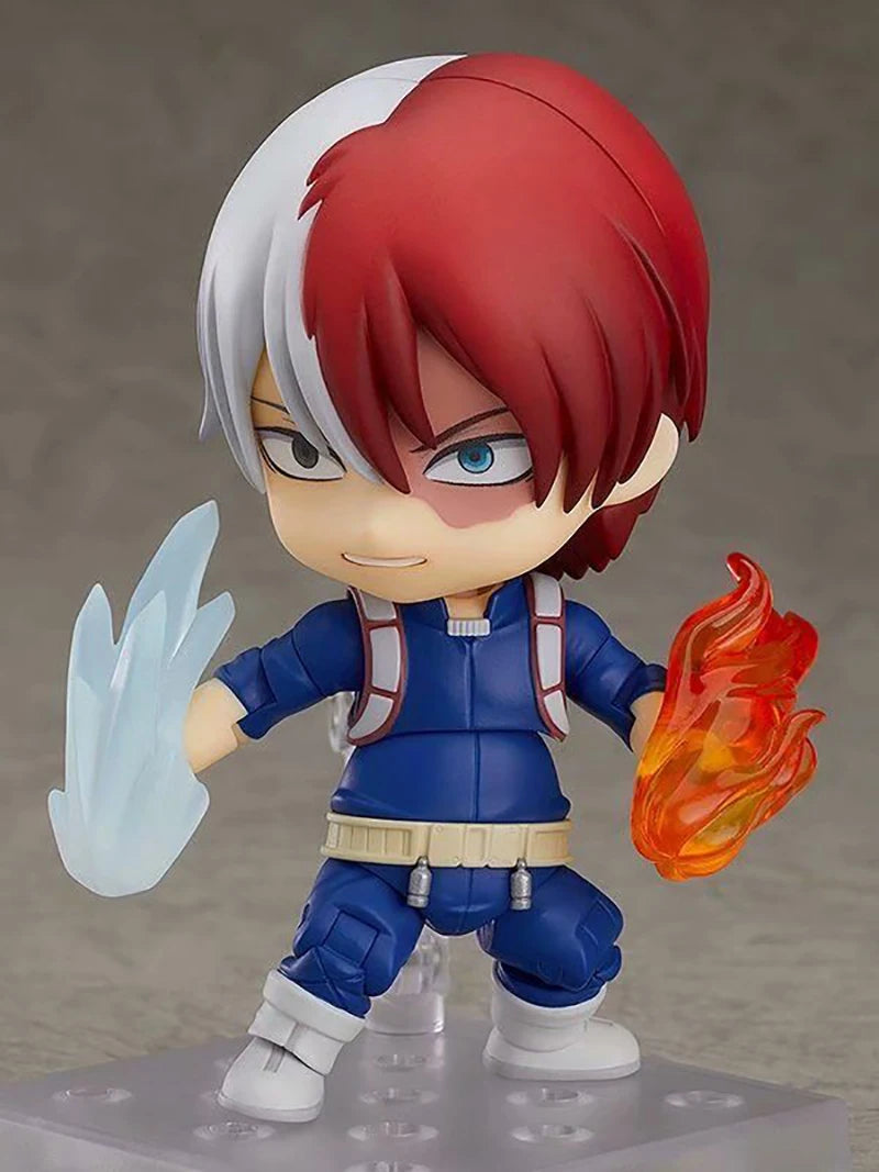 Anime My Hero Academia Figure Shoto Todoroki 1112 Action Figure Model Cool Boy Car Desktop Decoration Toy Gift Doll