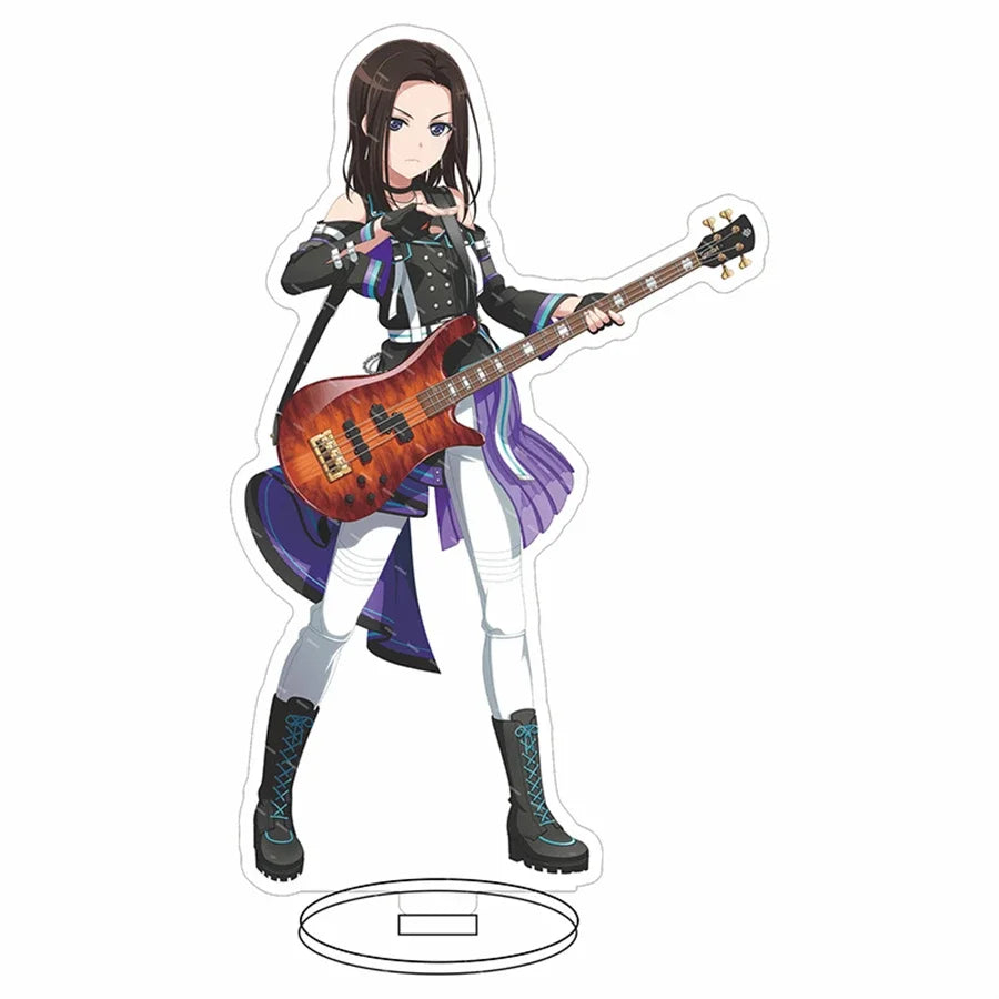 Anime Figure BanG Dream Maruyama Aya Sayo Hikawa Cosplay Acrylic Stand Model Plate Desk Decor Standing Sign Keychain Gifts