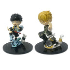 Mob Psycho 100 Anime Figures Gk Reigen Arataka Q Edition Kawaii Sitting Palm Series Model Doll Desktop Ornaments Collectible Toy