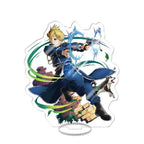 NEW Japan Anime Fullmetal Alchemist Acrylic Stand Model Figure Cosplay Plate Holder Topper Fans Christmas Desk Decor Plate Gift