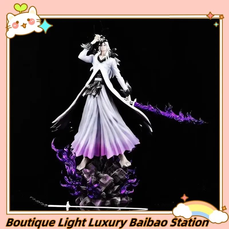 Bleach Kurosaki Ichigo Anime Action Figure 31-33cm Two Forms Large Model Statue Boys Collection Desktop Decoration Toy Gift