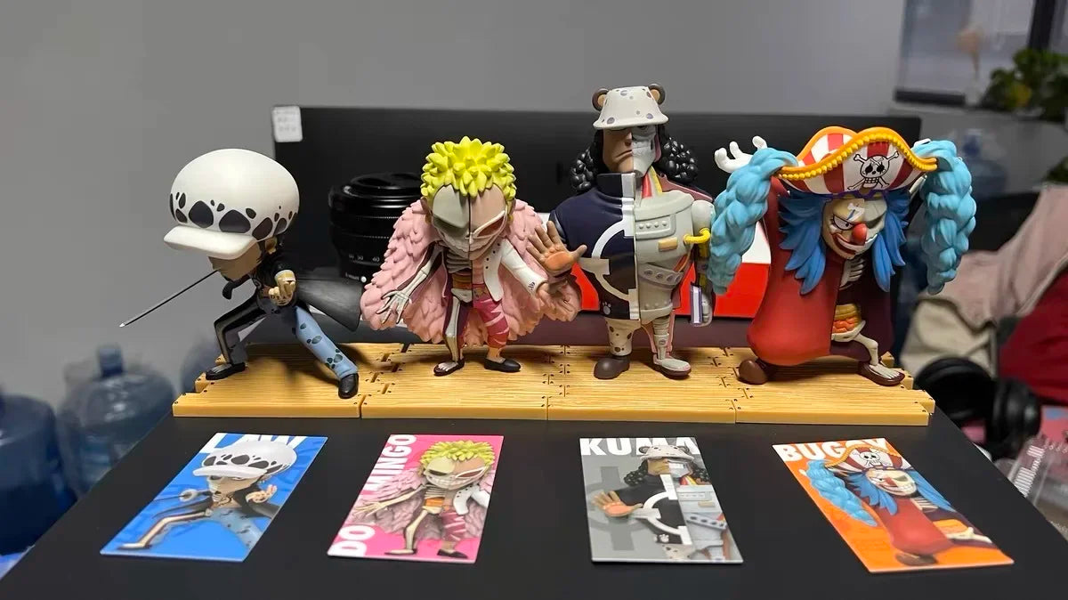 One Piece Mightyjaxx Blind Box Fourth Generation Boa Hancock Buggy Doflamingo Action Figure Anime Mystery Box Gift Toy Model