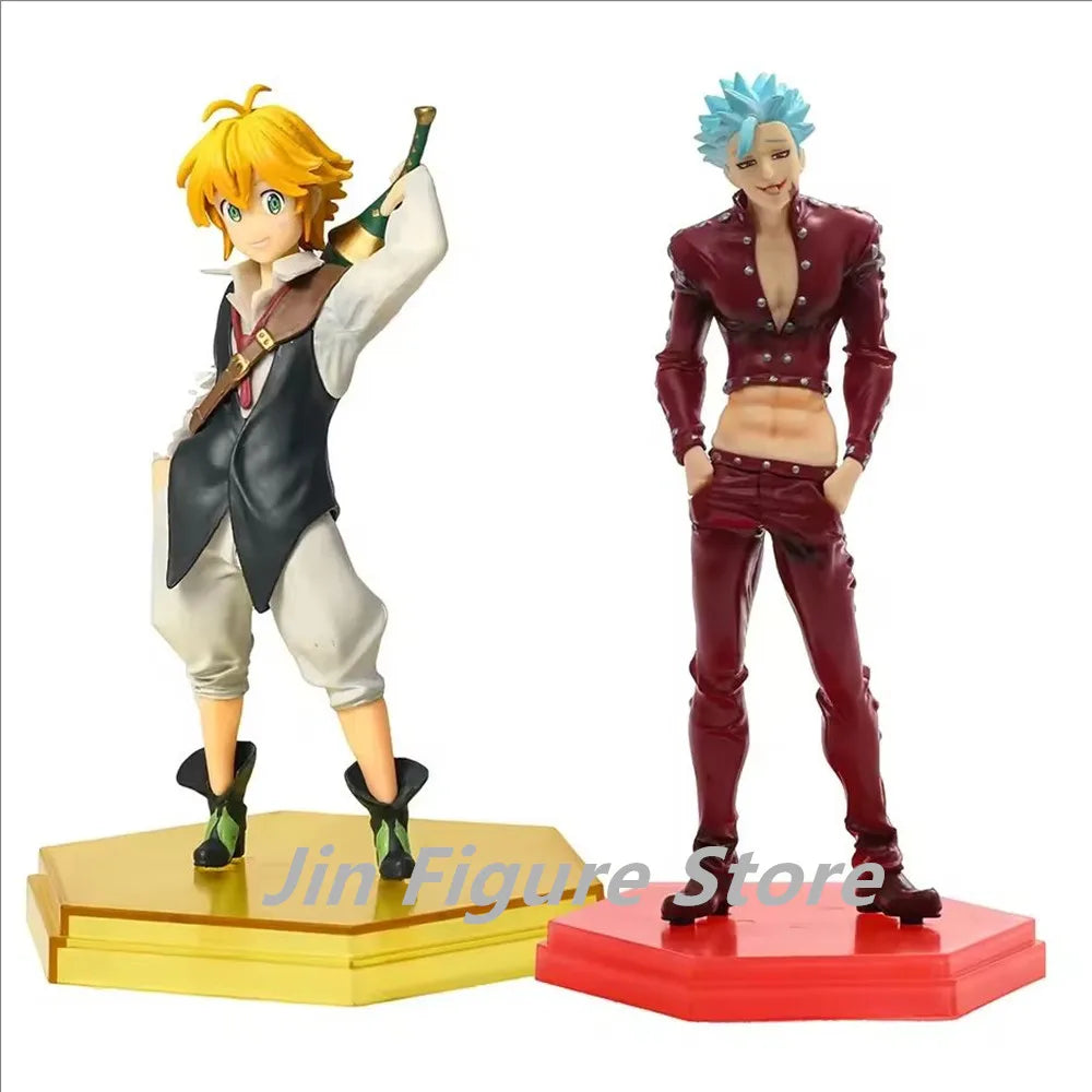 The Seven Deadly Sins Ban Anime Figure POP UP PARADE Dragon's Judgement Meliodas Action Figure Adult Collectible Model Toys