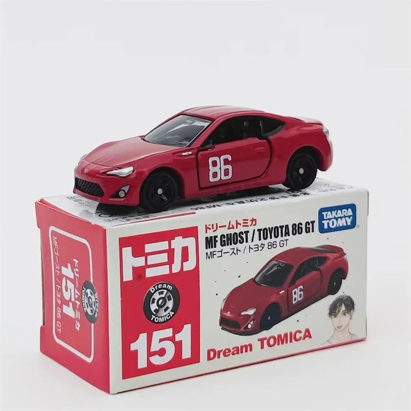 TOMY Initial D Toyota AE86 Supra RX7 GTR Alloy Car Diecasts & Toy Vehicles Car Model Miniature Scale Model Car For Children